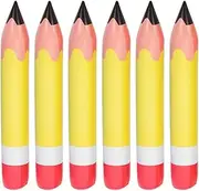 Giant Large Inflatable Crayons, 6pcs Back to School Pencil Crayons Classroom Decoration for Back to School Classroom Garden Birthday Party Decorations