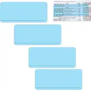 Faccito 4 Pcs Mahjong Card Guide and Line Finder for Strategy Tool for Beginners, for Travel, Parties, Competitions, Game Nights(Blue,Classic)