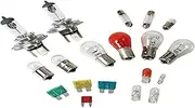 Lampa 58163 Kit of Spare Bulbs, Halogen 2 x H4 12 V Set (19 Pieces)