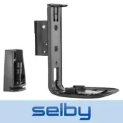 Speaker Wall Bracket Tilt Swivel Mount for Sonos One, One SL & Play:1 Black