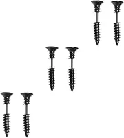 [LIFKOME] 3 Pairs Screw Earrings Thread Earrings Screw Ear Screw Thread Ear Jewelry Earrings for Boys Boy Earrings Goth Earring Halloween Earrings Girl Stainless Steel Punk Ear Bone