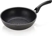 [Happycall] Induction Titanium Nonstick Wok Pan, Grey, PFOA-free, Skillet, Dishwasher Safe (30cm/11.8in)