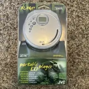 JVC XL-PG57SL Personal CD Player - Portable Discman Anti-Skip Protection New