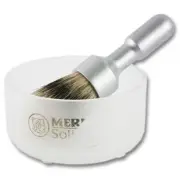 Merkur Solingen Frosted Glass Luxury Shaving Soap Bowl