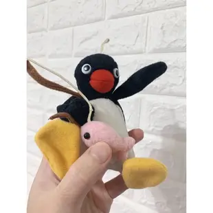 「胖man藏屋」Pingu 企鵝家族 拉環震動娃娃 玩偶 擺飾