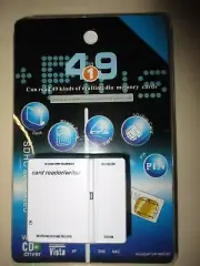 49-in-1 Reader Writer multimedia Memory Card SDHC supported with CD Driver NIP