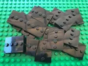 Lego BLACK MINIFIGURE DISPLAY BASEPLATES QTY16 Base Plates Figures City Town NEW