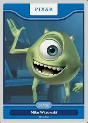 2024 Woolworths Disney World of Wonders Collector Cards 34/108 Mike Wazowski