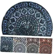 Warm Stylish Front Door Mat - Low Pile Front Door Mat Outside Entrance -