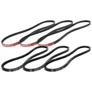 Gates A/C & Alt & P/S Drive Belt Kit for Toyota Hilux RZN147 2.0L 1RZ-E 81kW