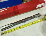 Hilti 2254774 Flat Chisel 15.7" x 1.5" Hex 28 Self Sharpening Steel Alloy NeW