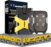 Remote2program Replacement Car Key Self Progrmmable Smart Keyless Entry Remote Control Compatible with 2015-2020 GMC Yukon XL Denali Chevy Suburban Tahoe HYQ1AA (2pcs self programming/HYQ1AA)