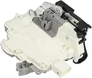 Door Lock Actuator Front Left Side 1P2837015 ABS Metal White Vehicle Door Locking Mechanism
