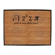 Ate Some Pie White - Funny Novelty Doormat Man Cave Floor mat