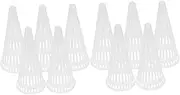 Sosoport 2sets Nursery Pots for Plants Hydroponic Net Pots Plastic Plant Baskets Garden Decor 5pcs*2