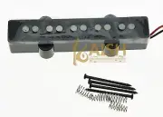 5 String Jazz Bass Alnico 5 Bridge Pickup Vintage Sound J Bass Pickups Black