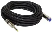Pyle - PPMJL30 - Professional Microphone Cable 1/4'' Male to XLR Female - 30ft.