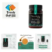 Ulmo Rainforest Raw Honey by TERRA ANDES PLUS | APF 100+ Pure Honey, 17.6 oz