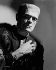 Boris Karloff reprises his role as the monster in 'Bride of Franke- Old Photo
