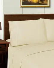 Superior Solid 1000 Thread Count Lyocell Blend Tencel-Blend Wrinkle-Resistant Sheet Set