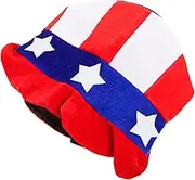 Independence Day Hat Patriotic top hat Memorial Day hat Uncle sam hat Decor USA Party Headwear Patriotic Costume hat USA Flag Patriotic Hats for Women Props Man Cloth Nationality