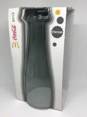 COCA COLA 2013 MCDONALDS COKE GLASS CHARCOAL