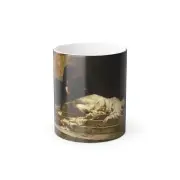 Ferdinand Keller - Selene thrown down by Argus 1886 - Color Changing Mug 11oz