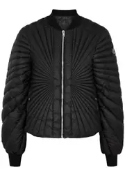 Rick Owens X Moncler Radiance Quilted Shell Jacket - Black - 3 (UK40/ L) 3 (UK40/ L)