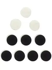 Experience Professional Polishing with 34567Inch Woolen Buffer Pads Pack of 10