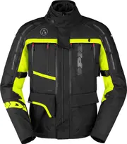 Spidi 4 Season V3 H2Out, textile jacket H2Out , color: Black/Neon-Yellow , size: M