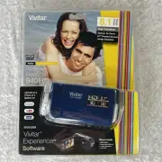 Vivitar DVR 940HD 8.1 MP HD Digital Video Camera 4x 2.7” Touch Screen 720P Navy