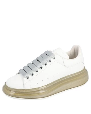 Alexander Mcqueen Oversized Platform Sneaker Women White | White
