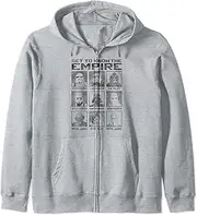 [STAR WARS] Get To Know The Empire Panels Zip Hoodie