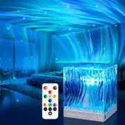 Mubarek Northern Lights Projector, 18 Colors Lighting Galaxy Projector Ceiling