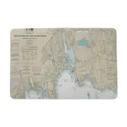Betsy Drake 18 x 26 in. North Shore Long Island to Niantic Bay CT Nautical Map D