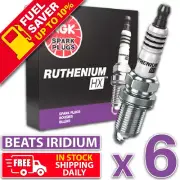 6 x Ruthenium for 3.6L ERB ERC V6 Unlimited Overland Sport S Rubicon Night Eagle