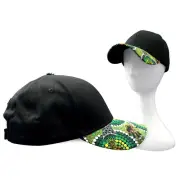 Cap Hat Colours Of The Rainforest Indigenous Aboriginal Art Australia Souvenir