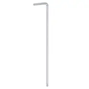 Ball End Hex Key Wrench 2.5mm L-Shape Extra Long Arm Metric Wrenches, Silver