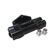 Aeroflow Dual Remote Filter Head Entry 3/4" -16 Thread 2 X -8 Plugs