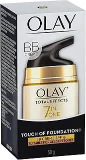 Olay Total Effects Touch of Foundation Face Cream Moisturiser Spf 15, 50g
