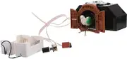EXAOMBLE Traditional Cuckoo Clock Movement No Hook Easy to Install Replaceable Clock Mechanism for Replacing Old Wall Clock Movement