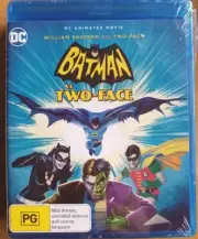 BATMAN VS TWO-FACE BLU-RAY (DC ANIMATED MOVIE) WILLIAM SHATNER NEW
