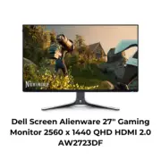 Dell Screen Alienware 27'' Gaming Monitor 2560 x 1440 QHD HDMI 2.0 AW2723DF