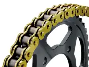 BikeMaster 520 BMZR Series Sealed Chain Gold 130 Links (197408)