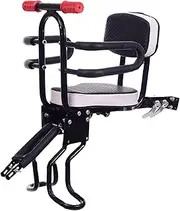 Front Mounted Baby Bike Seat with Back Rest & Foot Pedal for Children 2-5 Years Style1