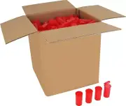 (315) Pop Top Bottles - Red 13 Dram 1.63 Fl Oz Herbs Storage Meds Spices #PT13TR