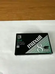 Vintage Maxell 8mm GX-MP High Quality 120 Camcorder Video Cassette Tape New