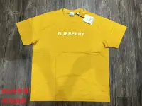 在飛比找Yahoo!奇摩拍賣優惠-【Mark美鋪】BURBERRY LOGO 素面 字母 亮色