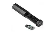 Bluetooth 5.3 Earphone Digital Display Wireless Stereo HiFi Sports TWS Earbuds with Charging Case Black