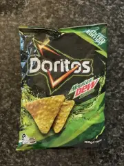 UNOPENED RARE 2020 Mountain Dew Doritos 150g Net Mtn Dew Limited Edition